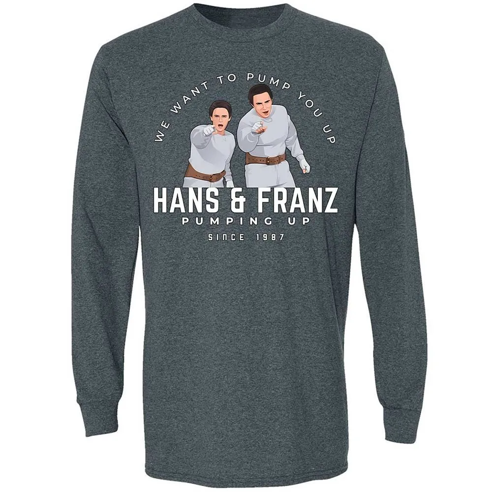 Long Sleeve T-Shirt - WY1SZX9L - Dark Heather - 5