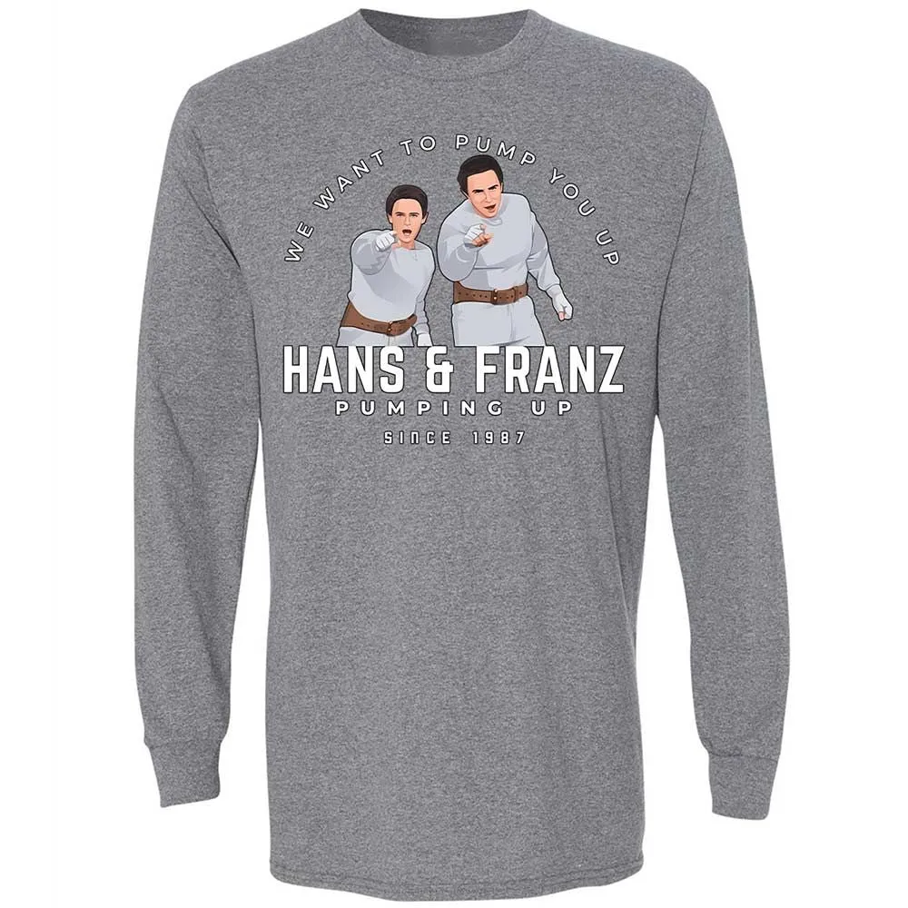 Long Sleeve T-Shirt - WY1SZX9L - Graphite Heather - 8