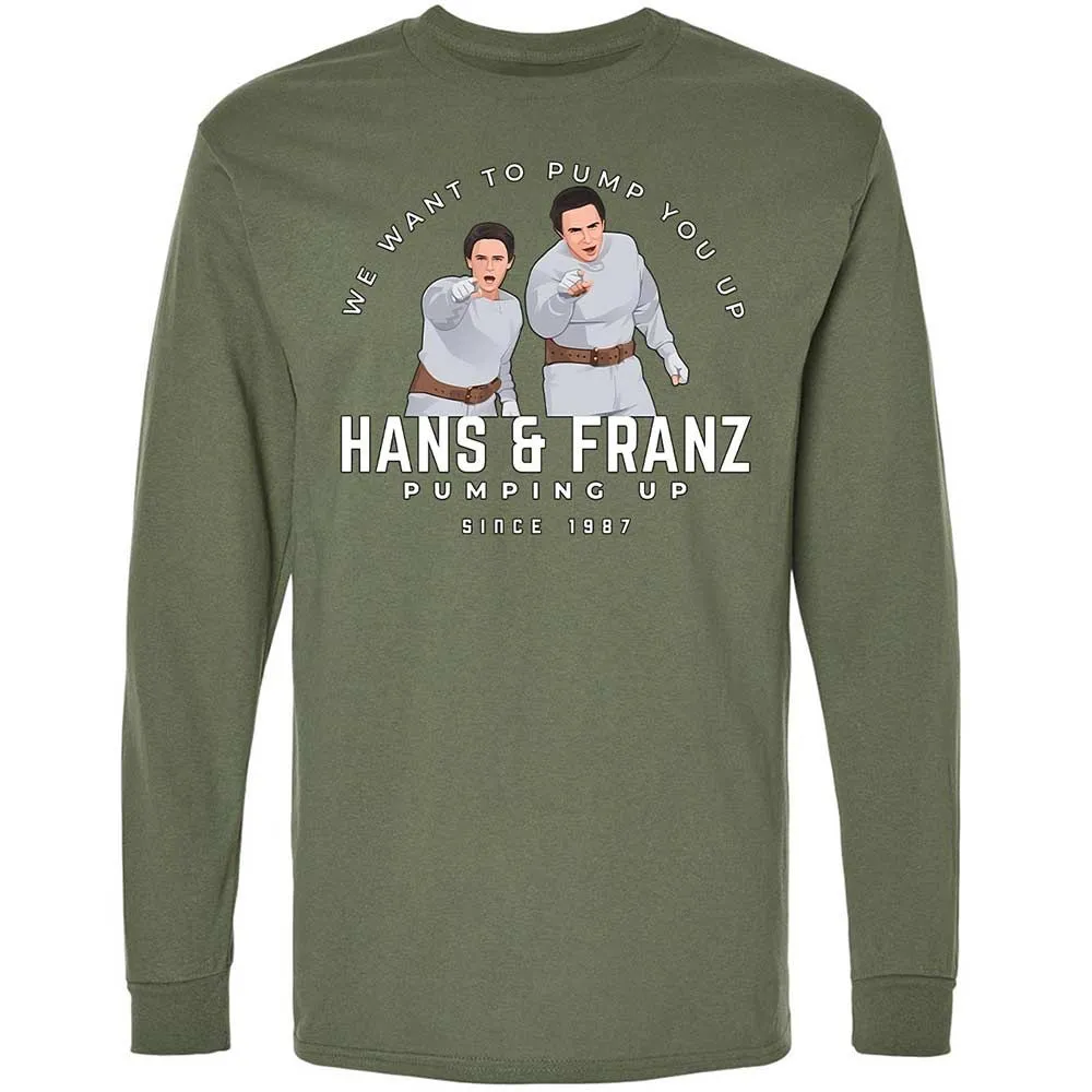 Long Sleeve T-Shirt - WY1SZX9L - Military Green - 9