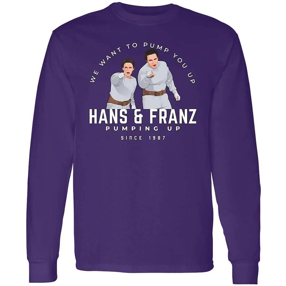 Long Sleeve T-Shirt - WY1SZX9L - Purple - 12