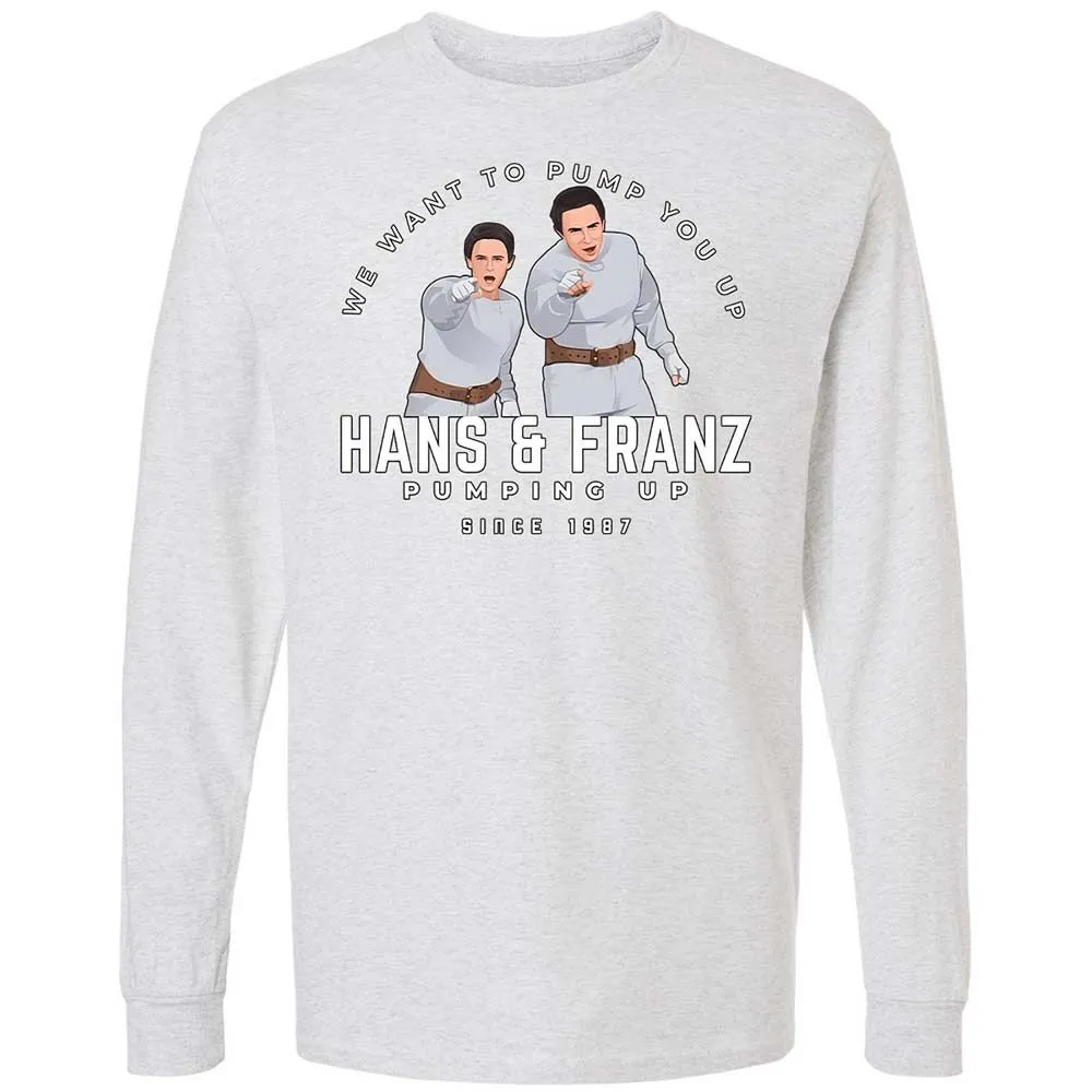 Long Sleeve T-Shirt - WY1SZX9L - Ash - 14