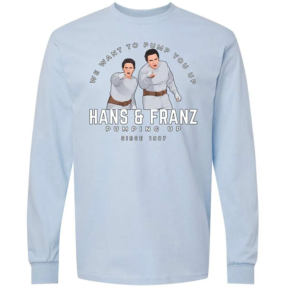 Long Sleeve T-Shirt - WY1SZX9L - Light Blue - 18