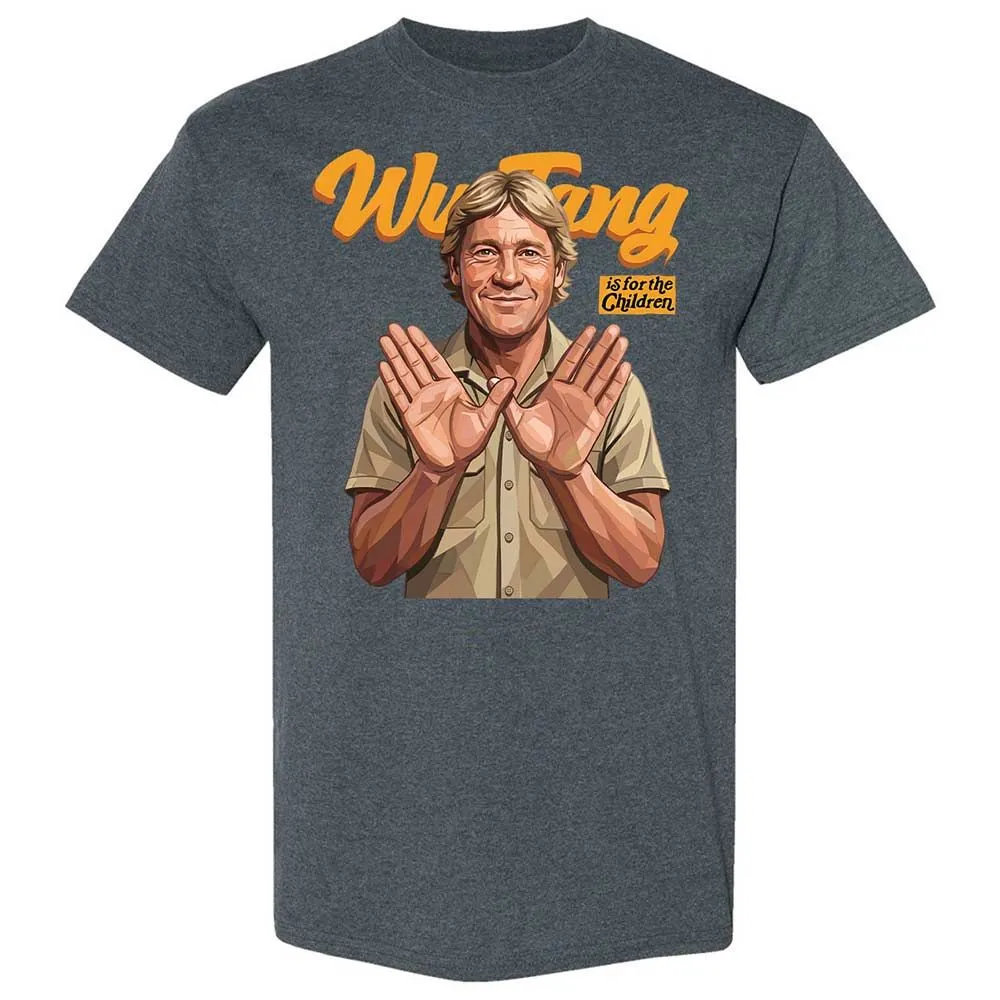 Steve Irwin or the Children - Dark Heather - 6