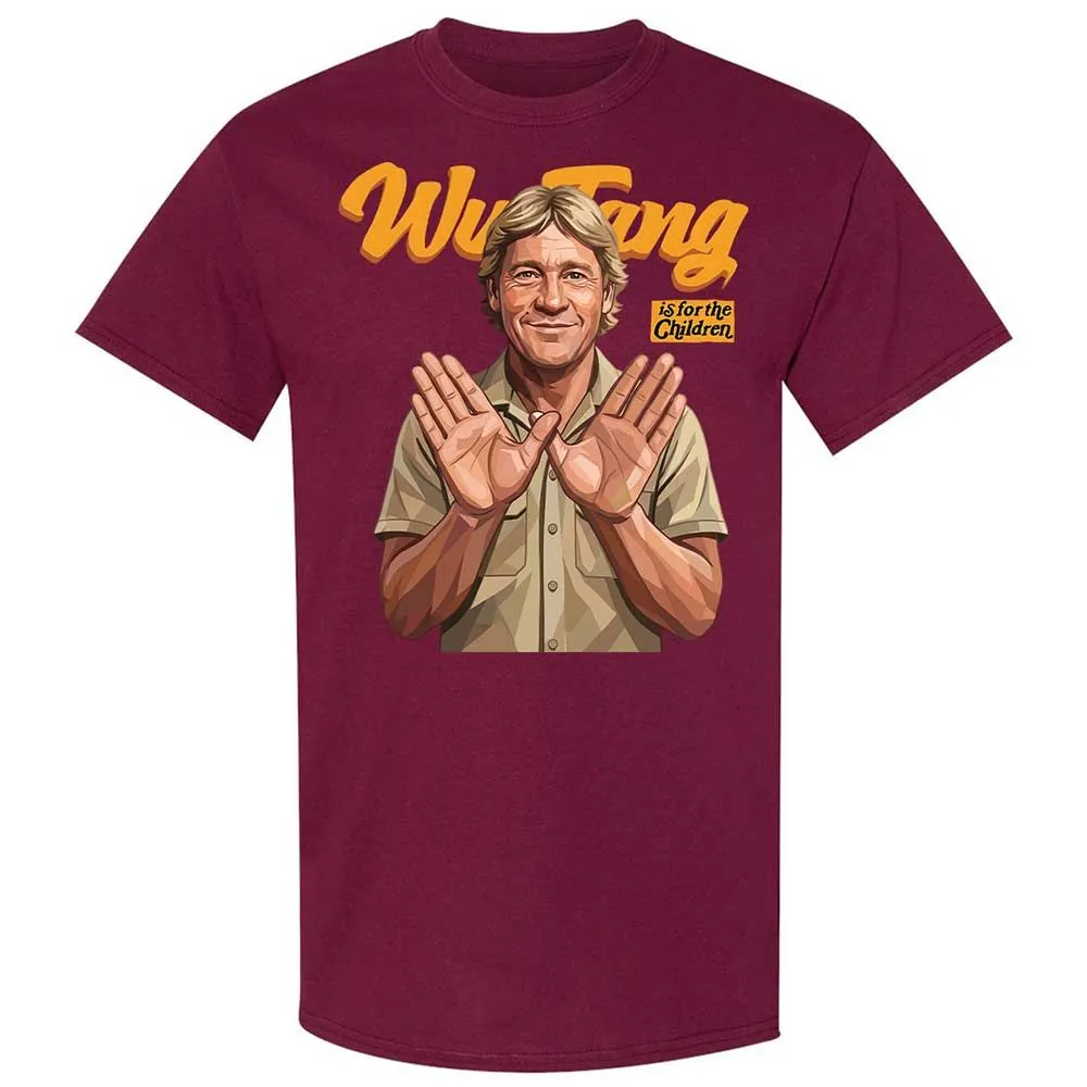 Steve Irwin or the Children - Maroon - 8