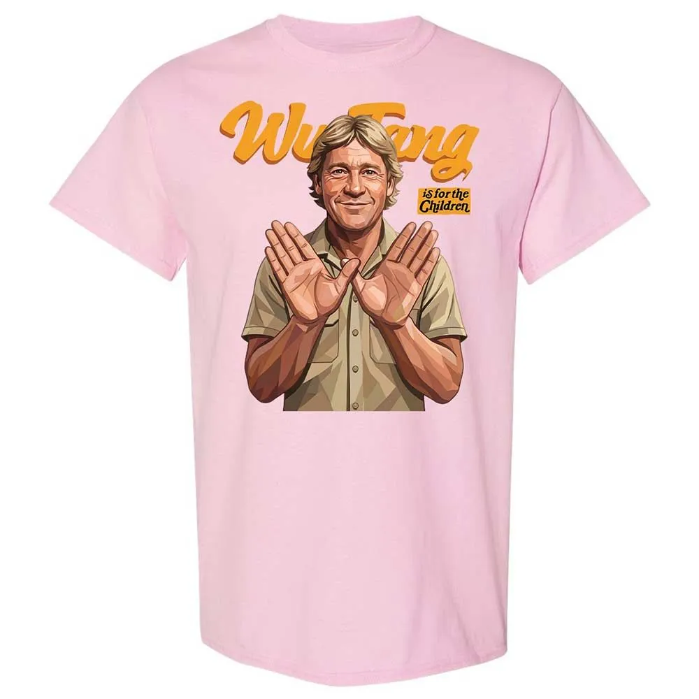 Steve Irwin or the Children - Light Pink - 14