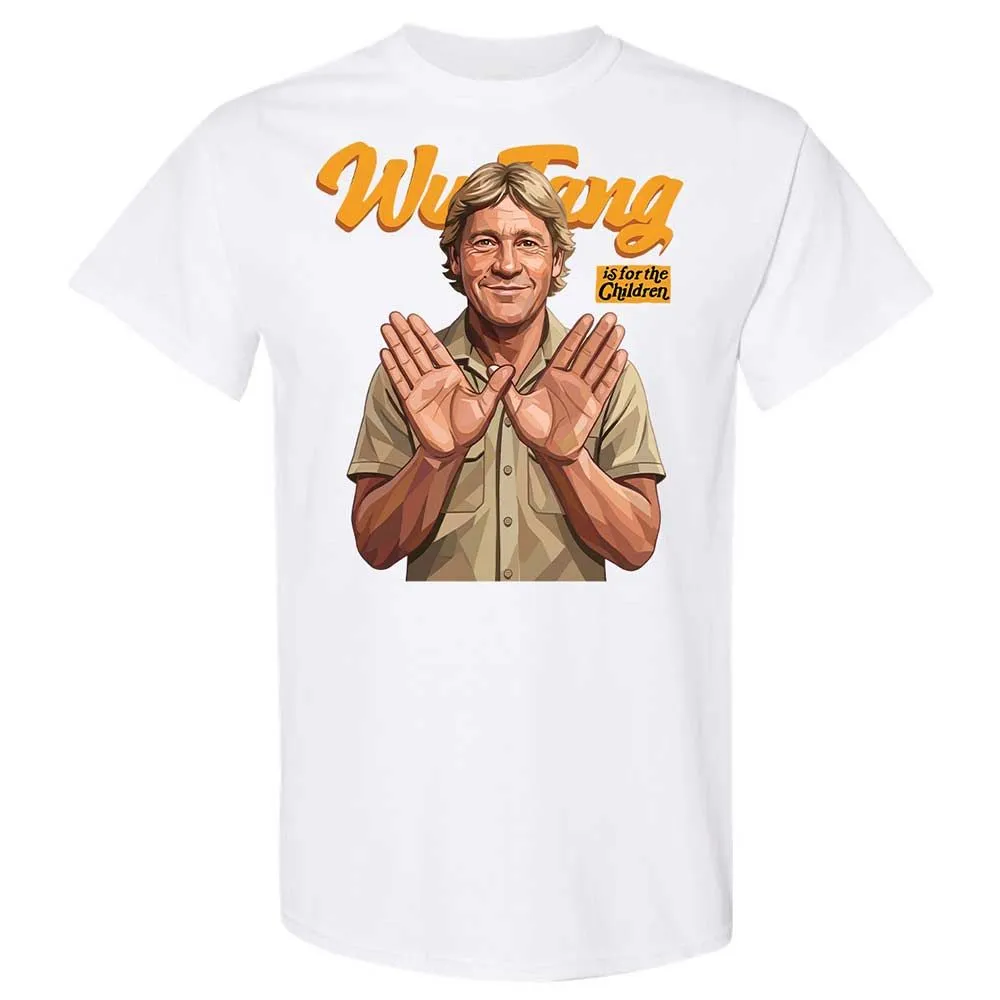 Steve Irwin or the Children - White - 16