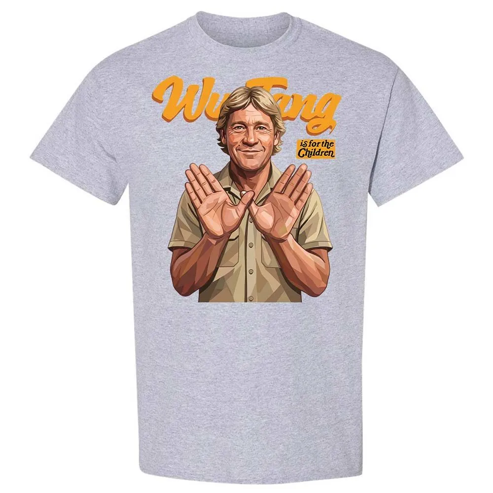 Steve Irwin or the Children - Sport Grey - 21