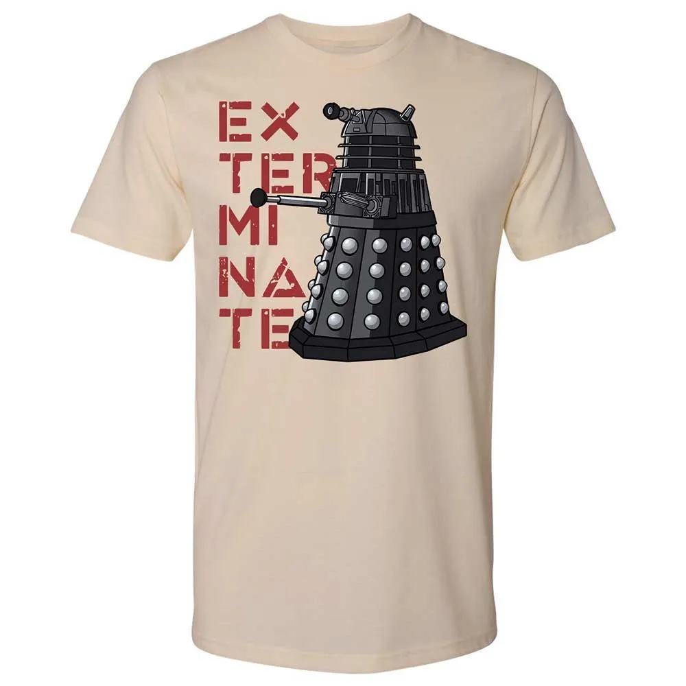 Dalek Exterminate - Cream - 8