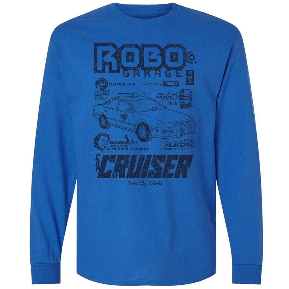Long Sleeve T-Shirt - VY4LT7FK - Royal - 7