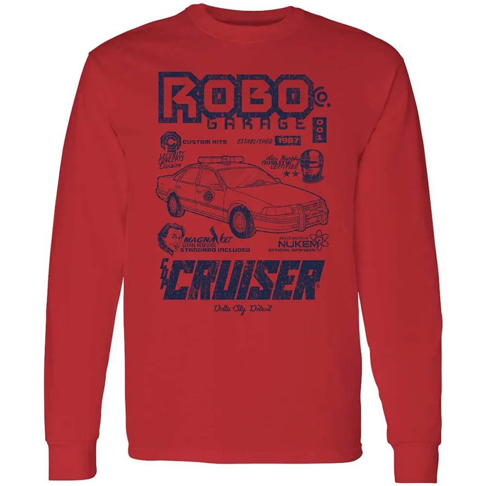 Long Sleeve T-Shirt - VY4LT7FK - Red - 8