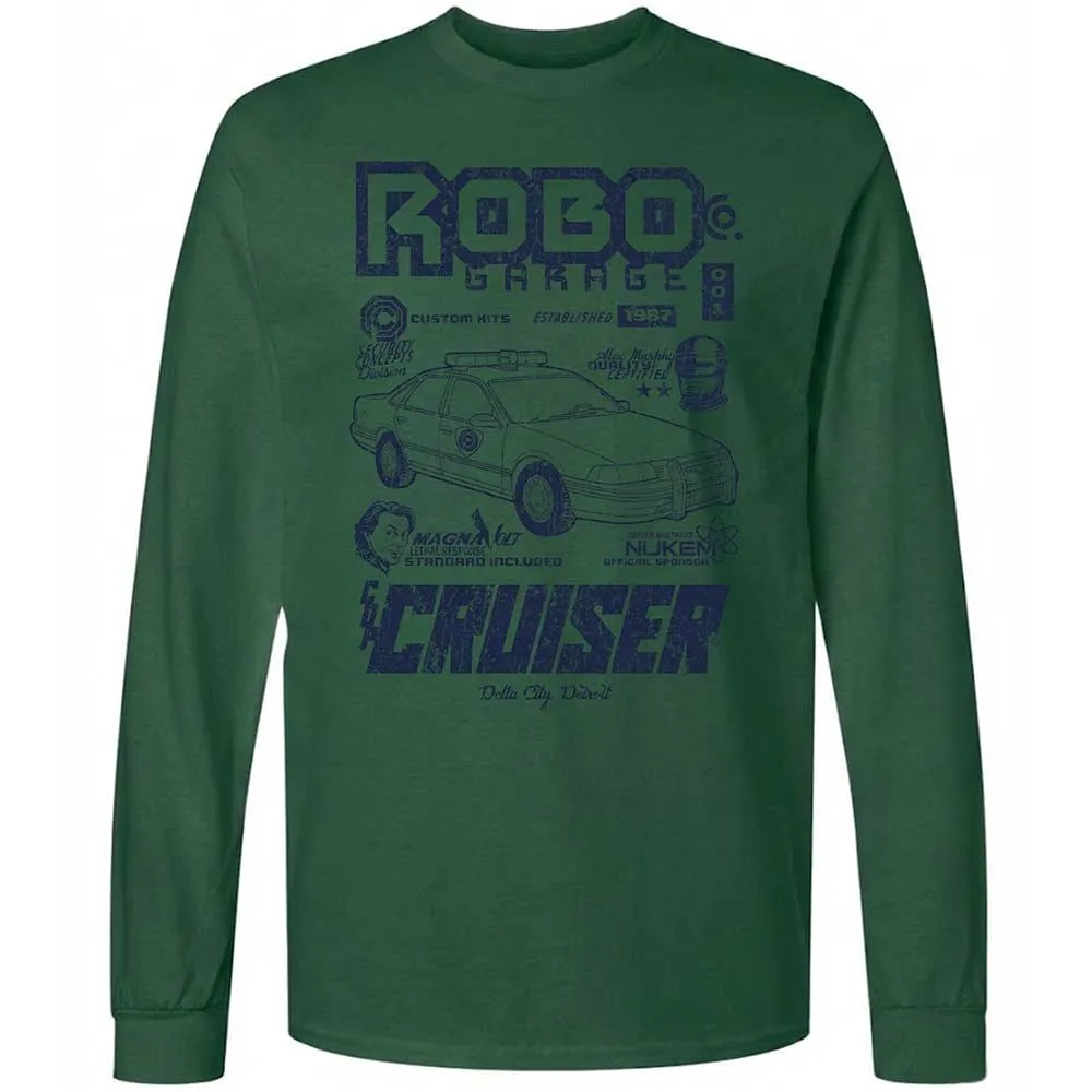 Long Sleeve T-Shirt - VY4LT7FK - Forest Green - 14