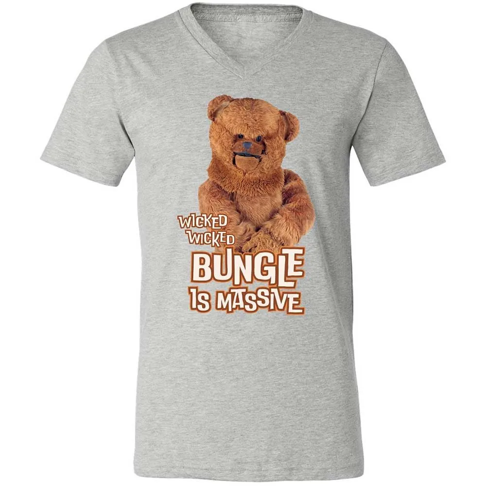 Unisex V-Neck T-Shirt - W3X7QGEV - Athletic Heather - 15