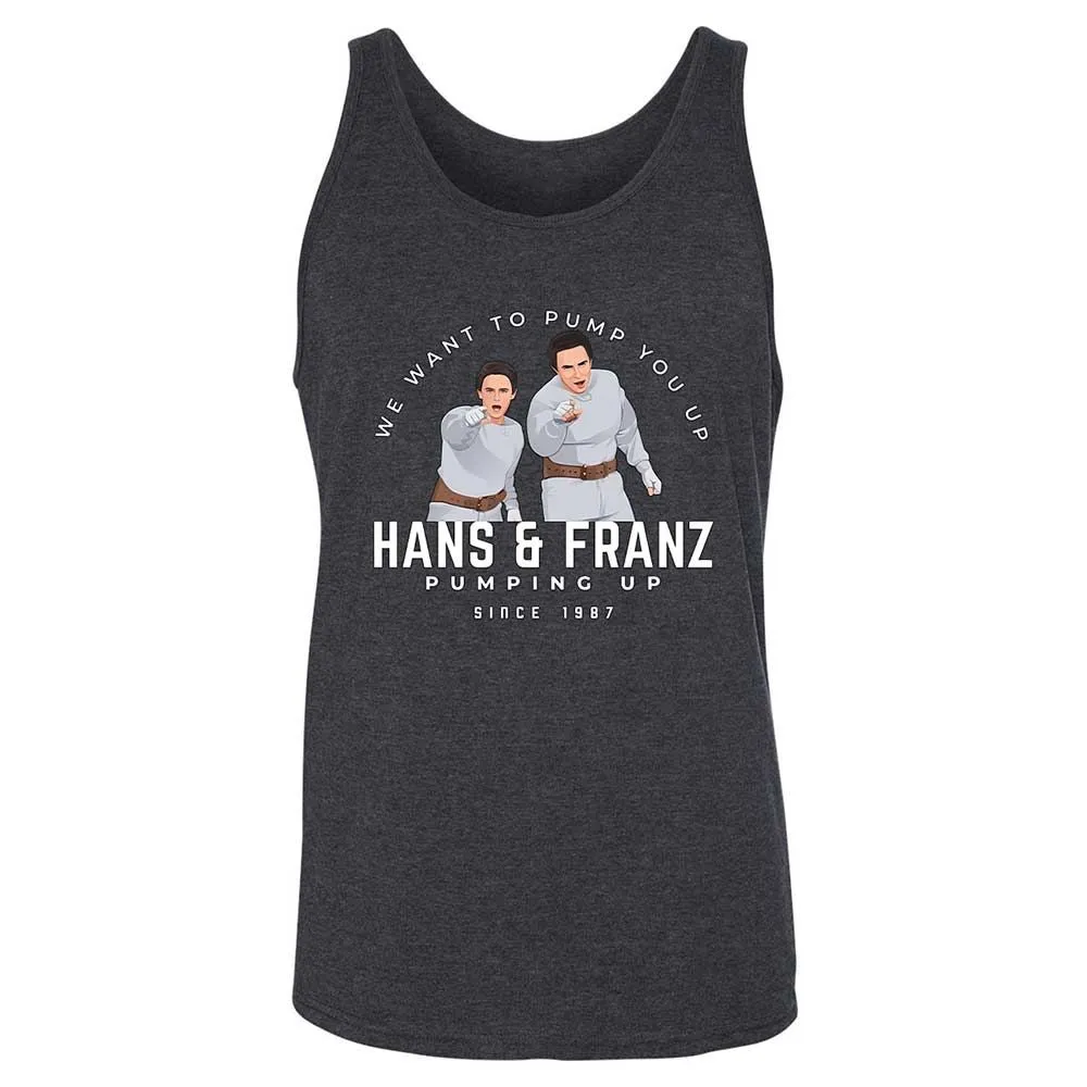Unisex Jersey Tank - GLV1HU67 - Dark Grey Heather - 5