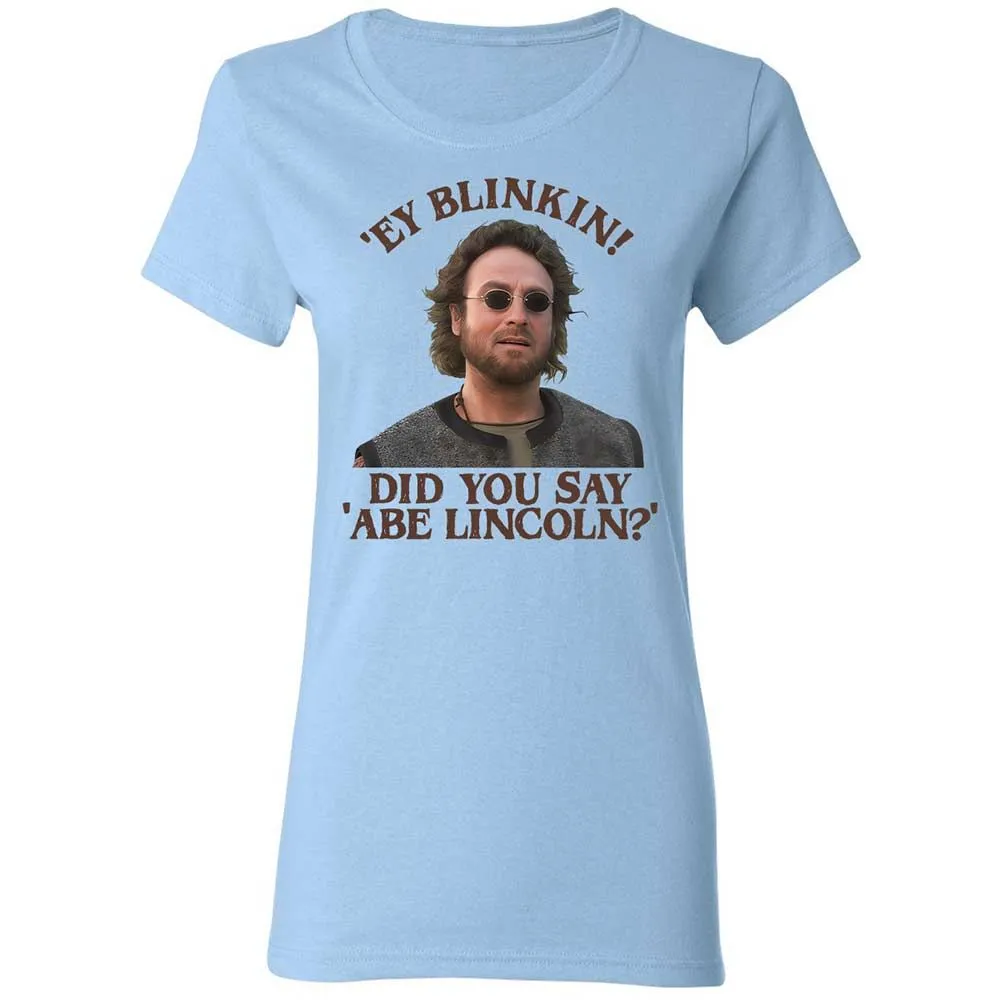 Did You Say Abe Lincoln - Light Blue - 6