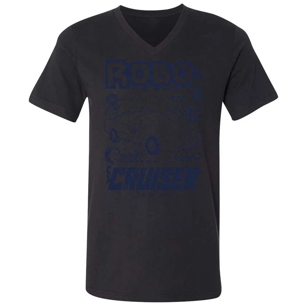 Unisex V-Neck T-Shirt - FU7SPXAV - Black - 11