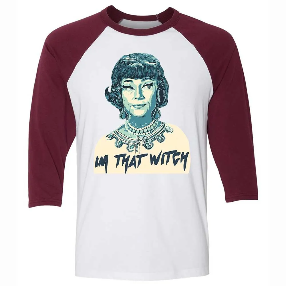 I'm that witch - White/Maroon - 7