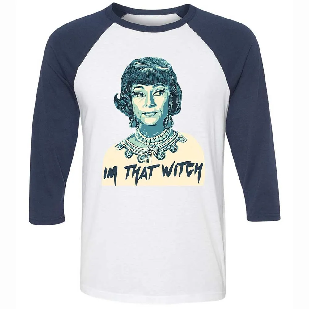 I'm that witch - White/Navy - 8