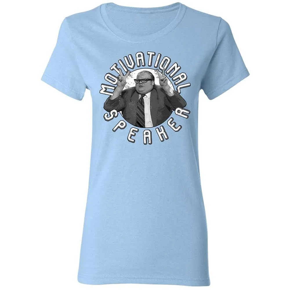 Motivational Speaker - Light Blue - 13