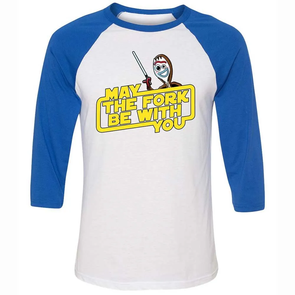 May The Fork - White/True Royal - 10
