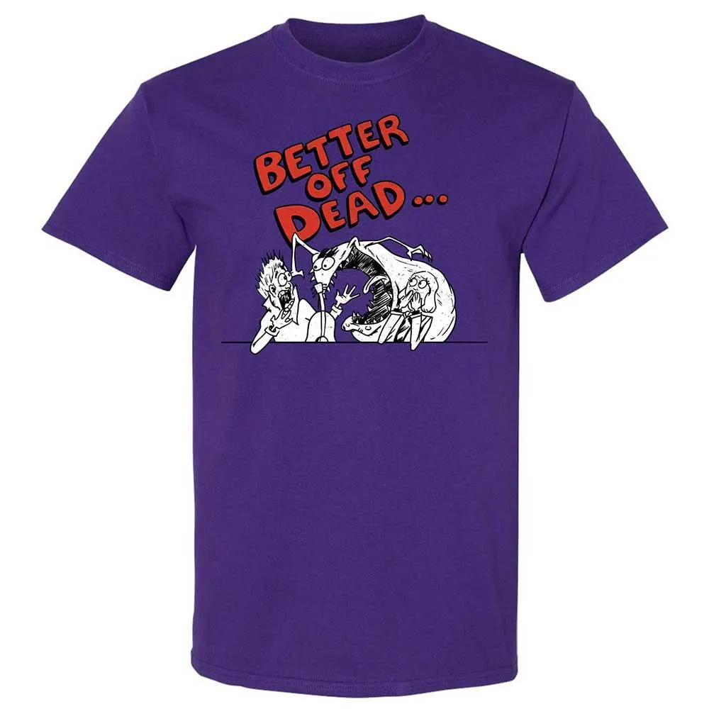 Classic Unisex T-Shirt - LVBJB7N6 - Purple - 12