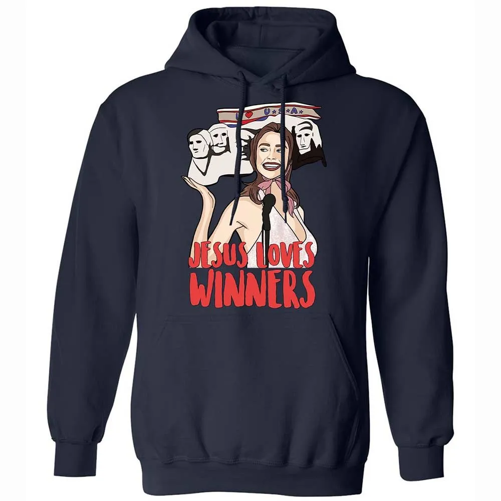 He Loves Winners - Navy - 15