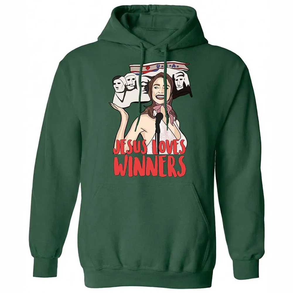He Loves Winners - Forest Green - 16