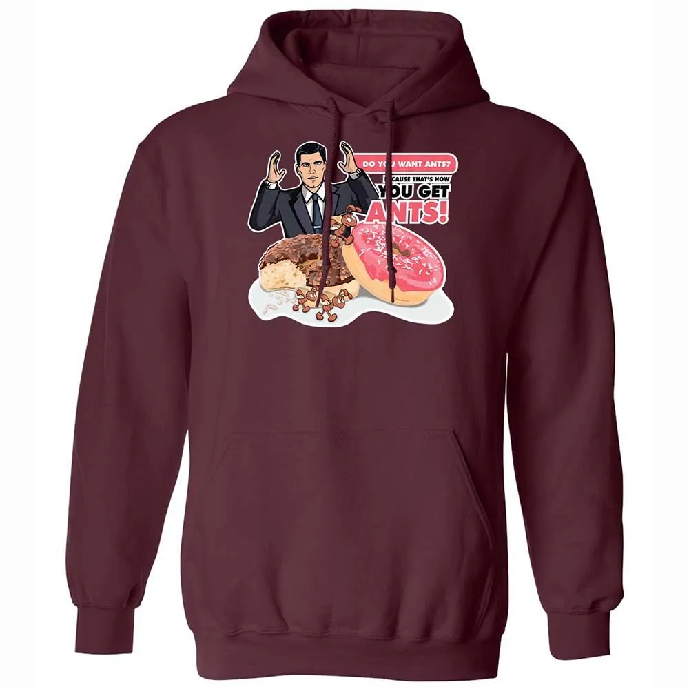 Do you want ants - Maroon - 7