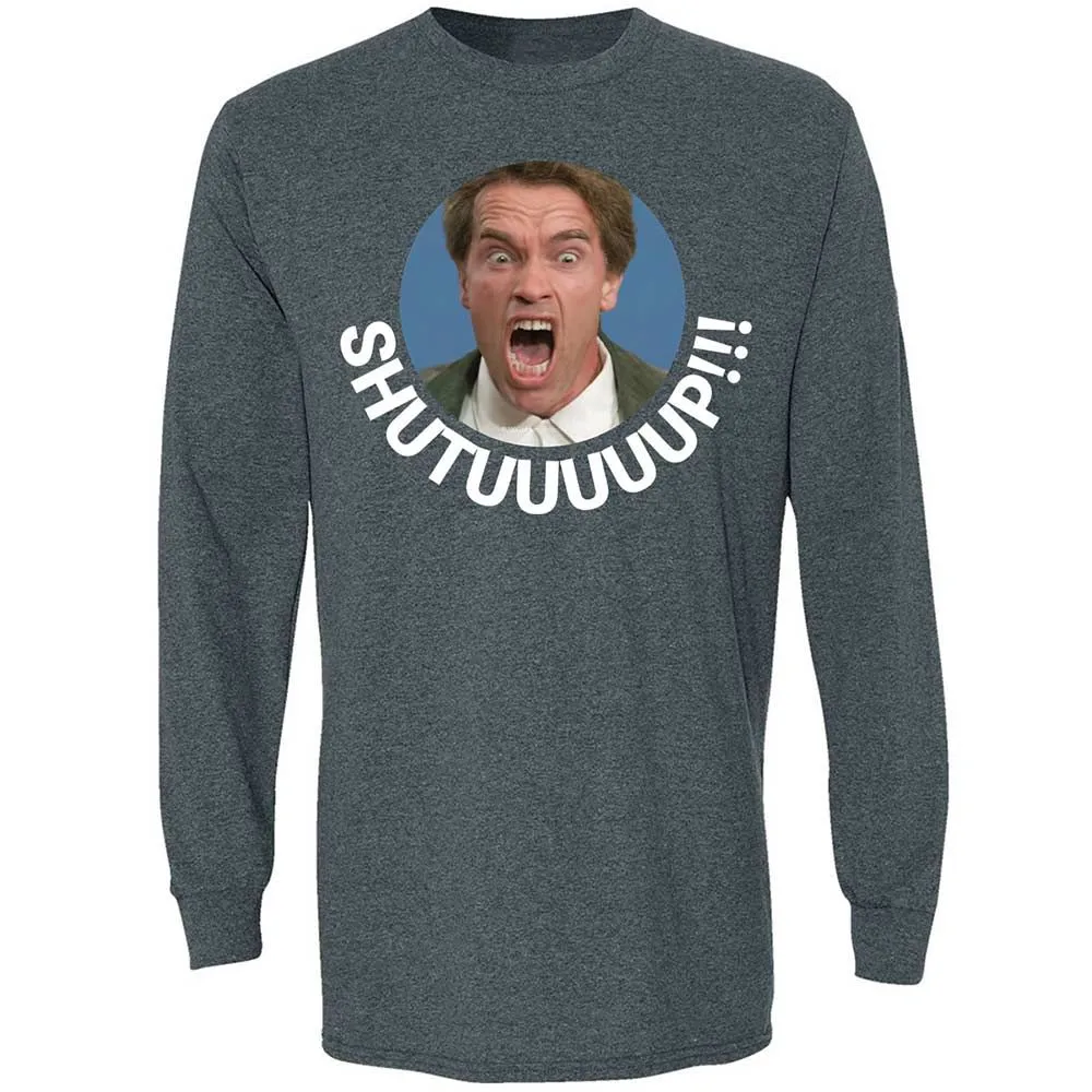 Long Sleeve T-Shirt - 57V9HE4Q - Dark Heather - 5