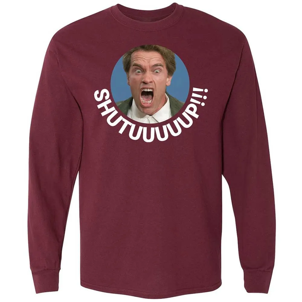 Long Sleeve T-Shirt - 57V9HE4Q - Maroon - 6