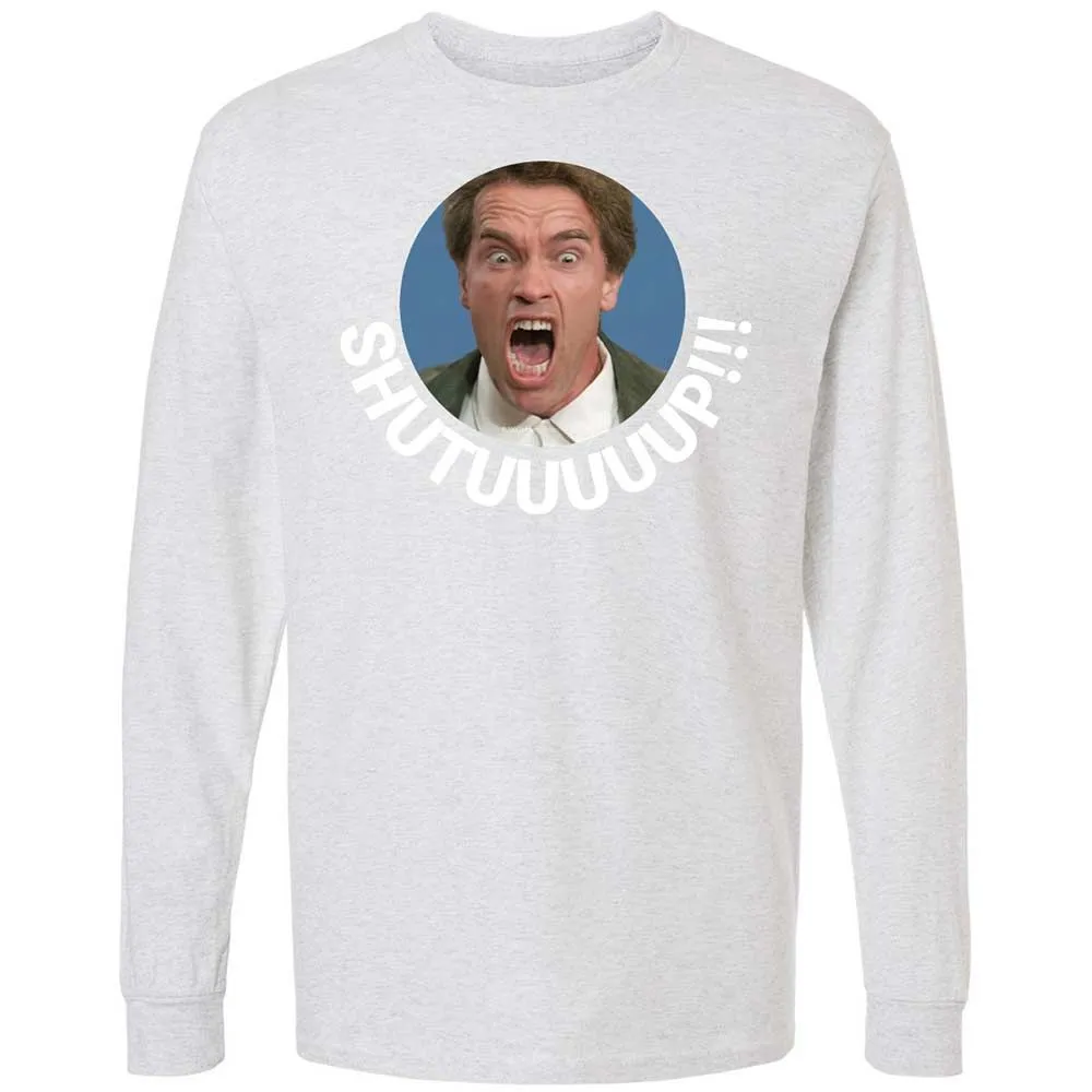 Long Sleeve T-Shirt - 57V9HE4Q - Ash - 14