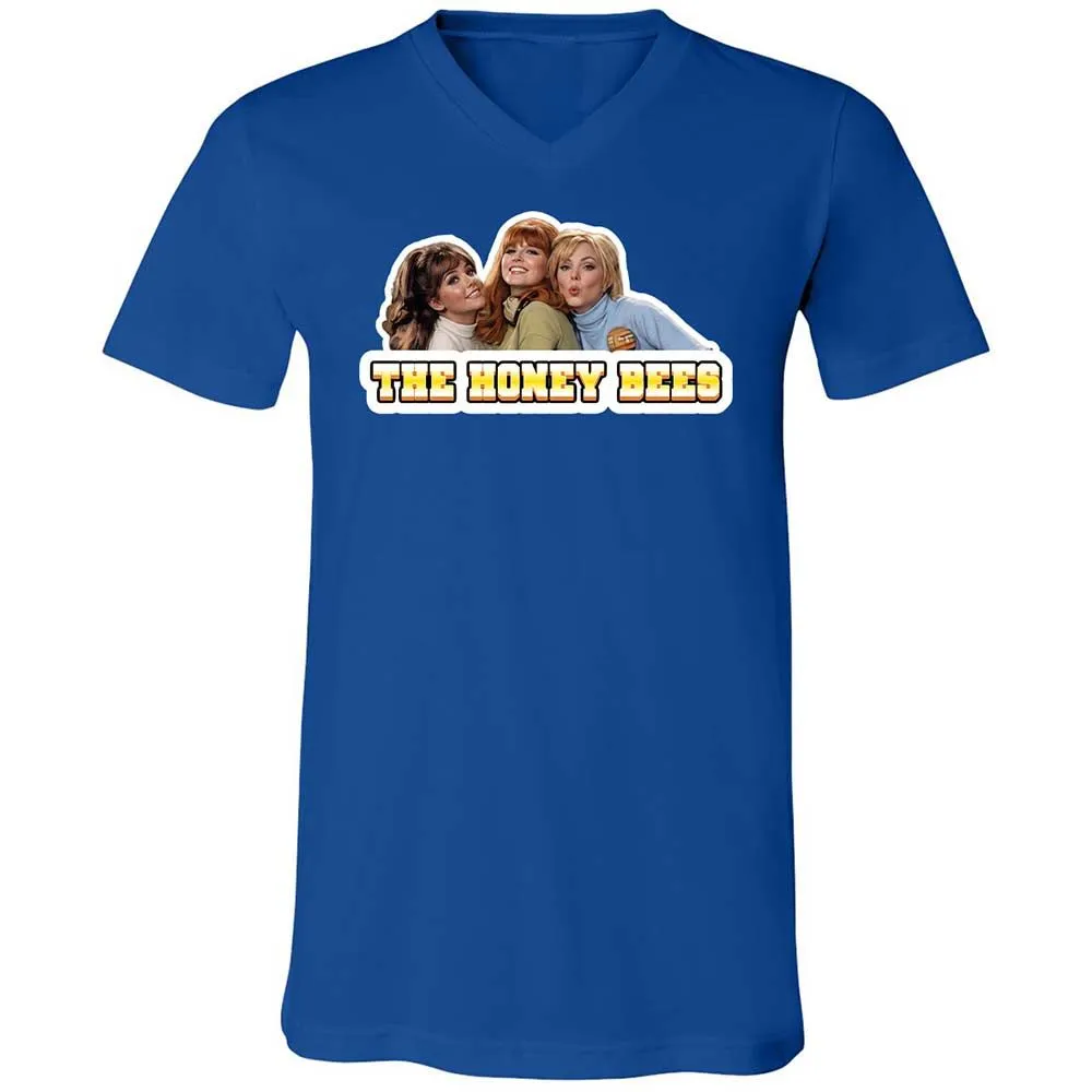 Unisex V-Neck T-Shirt - EU36JY3F - True Royal - 4