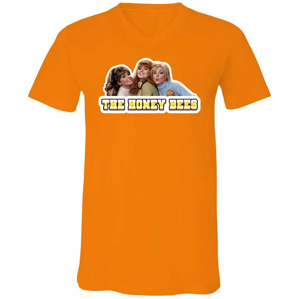 Unisex V-Neck T-Shirt - EU36JY3F - Orange - 12