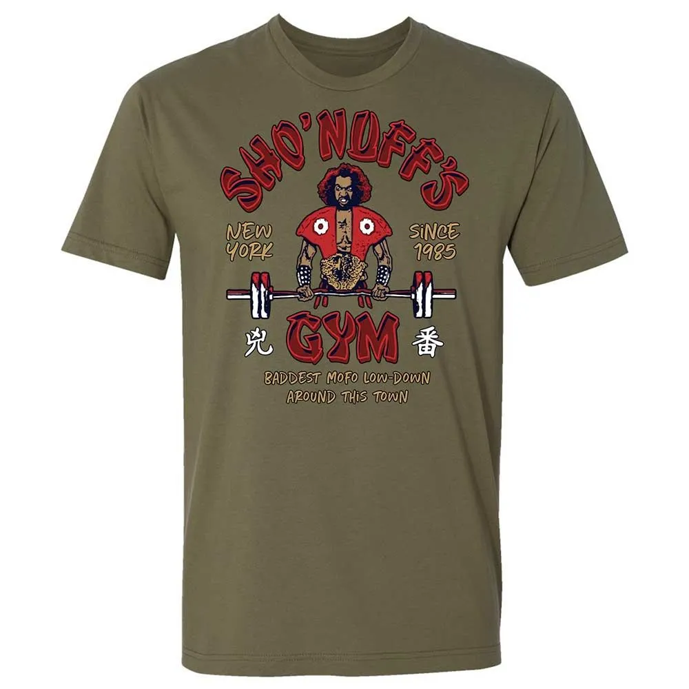Sho'nuff's Gym - Military Green - 12