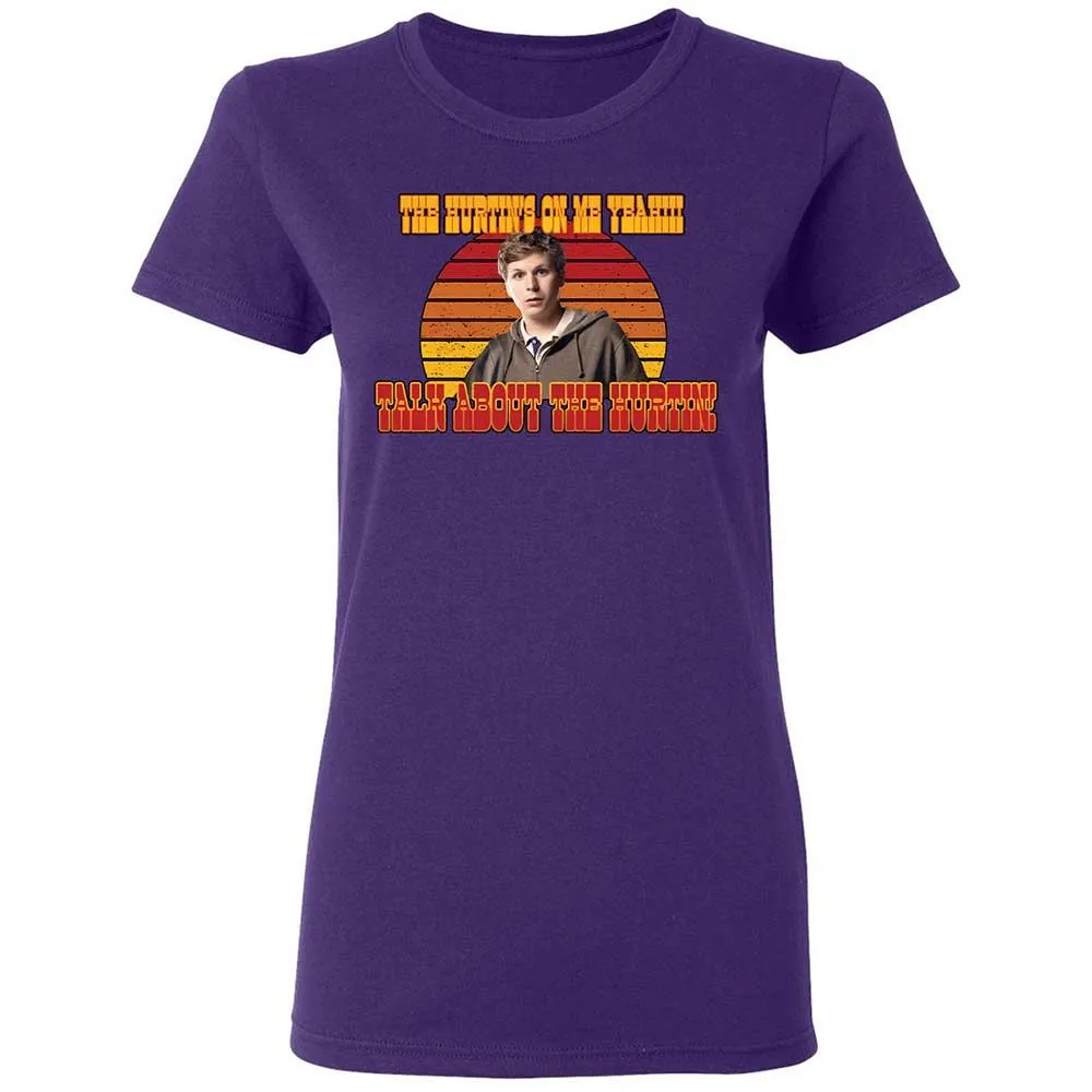 Women's T-Shirt - V4F85NQ7 - Purple - 10