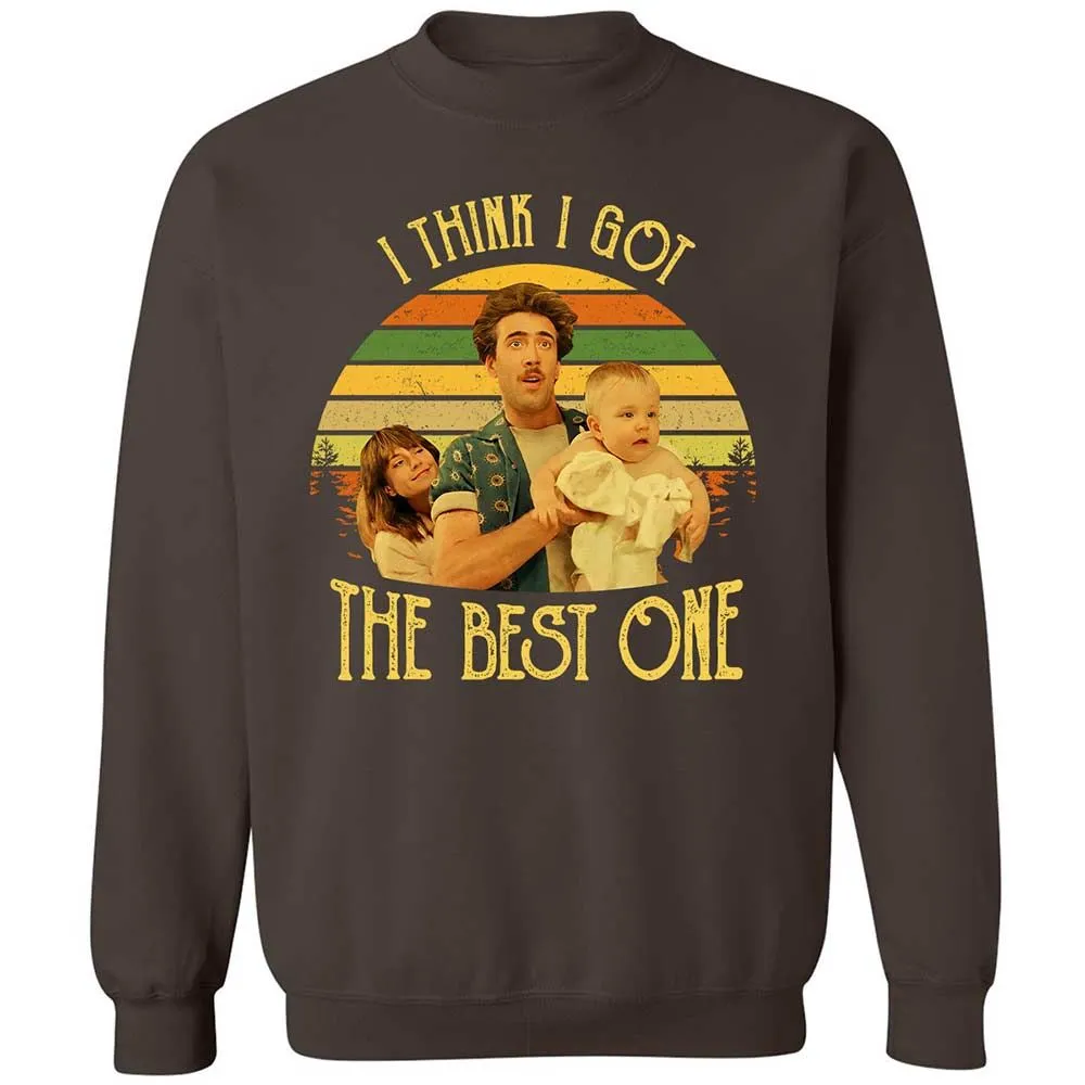 Classic Unisex Sweatshirt - C82MUV66 - Dark Chocolate - 4