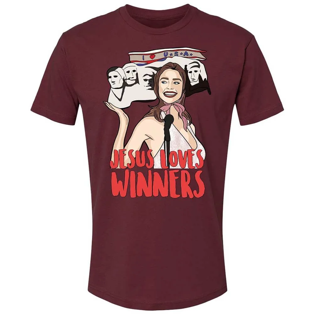 He Loves Winners - Maroon - 19