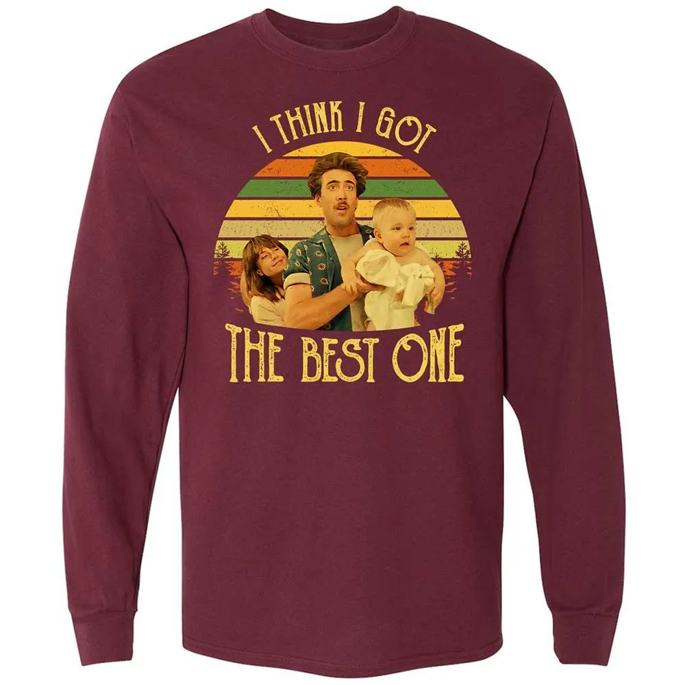 Long Sleeve T-Shirt - 4Z19H5B1 - Maroon - 6
