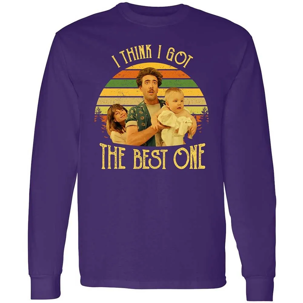 Long Sleeve T-Shirt - 4Z19H5B1 - Purple - 12