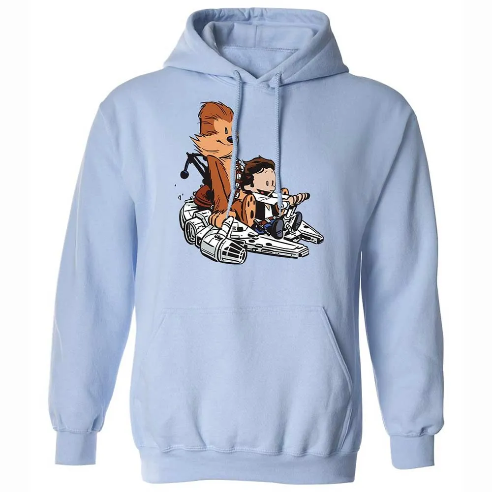 Han and Chewie - Light Blue - 5