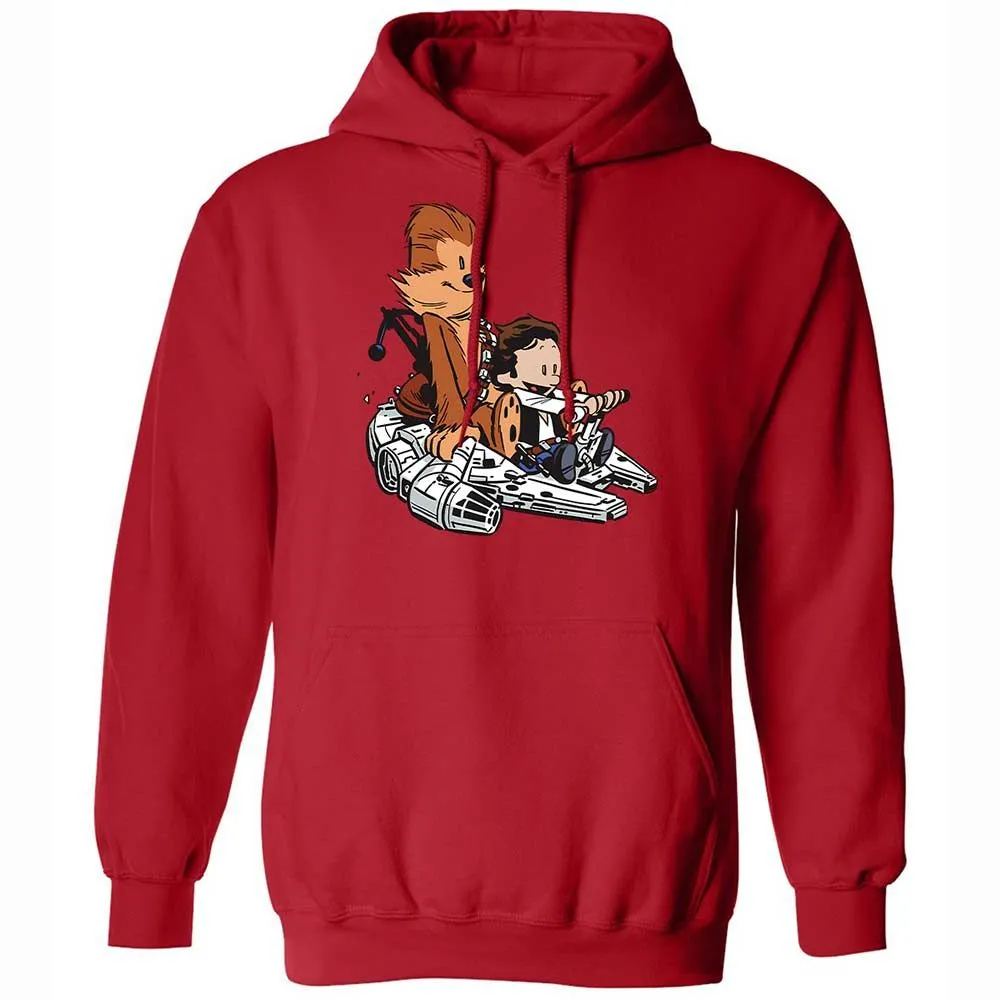 Han and Chewie - Red - 9