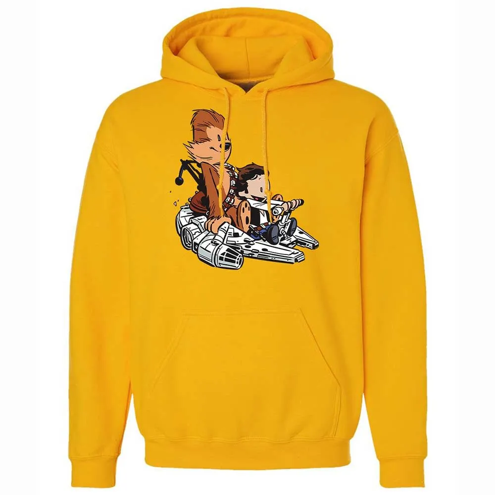 Han and Chewie - Gold - 13