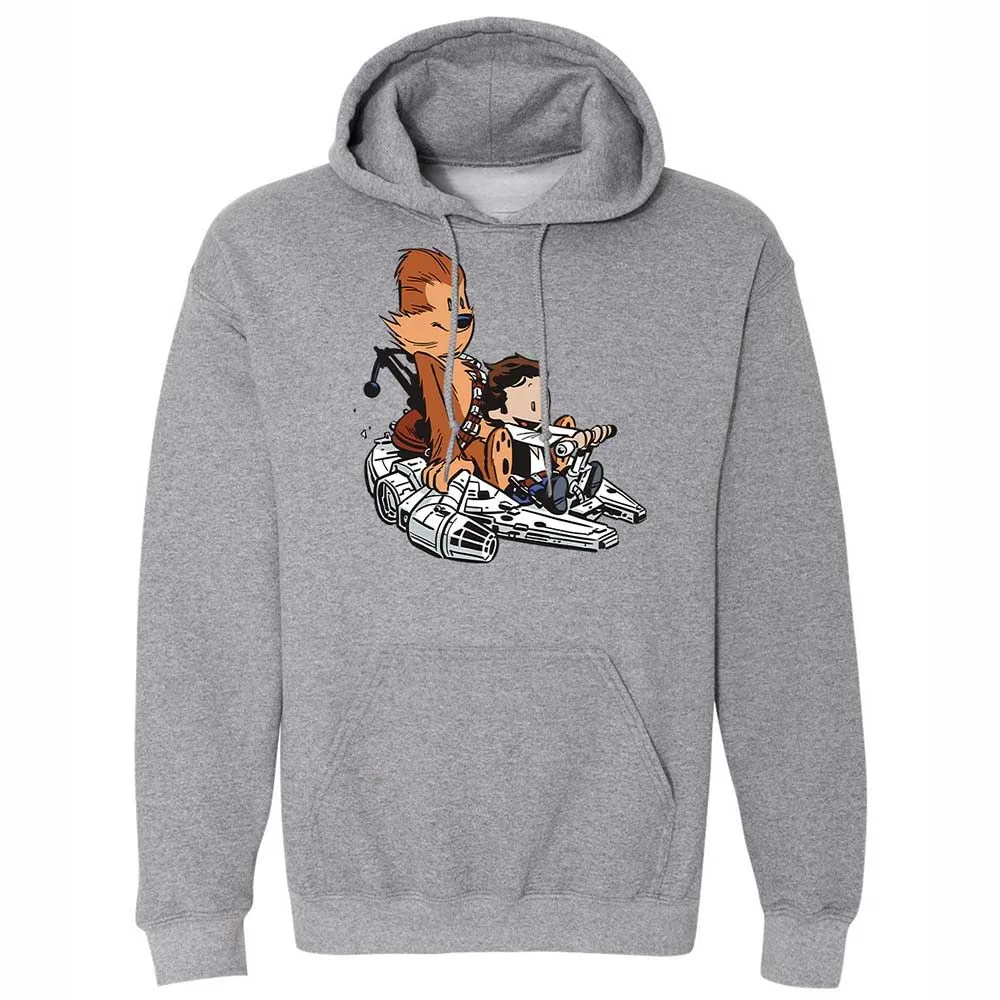 Han and Chewie - Graphite Heather - 17