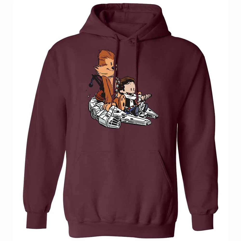 Han and Chewie - Maroon - 19