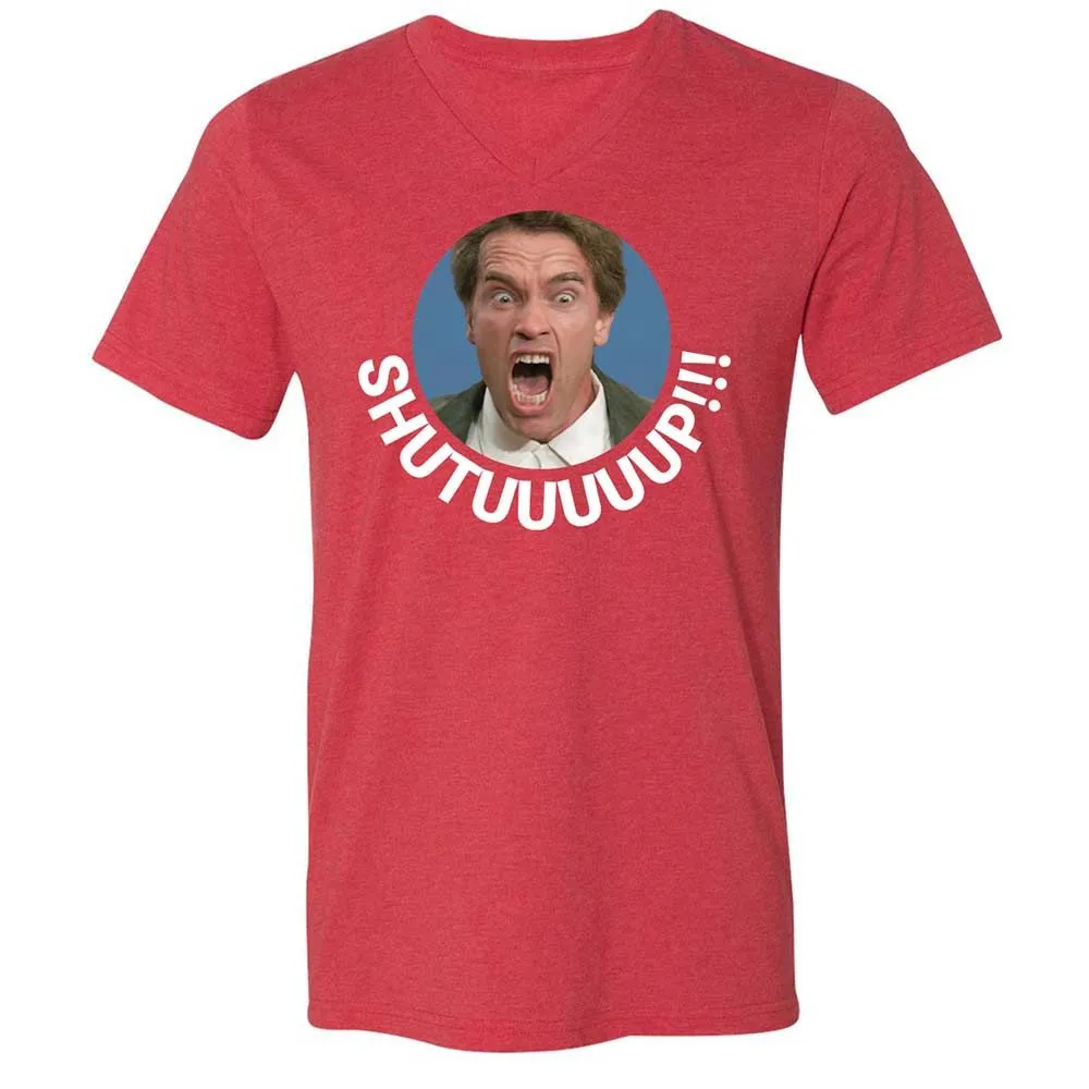 Unisex V-Neck T-Shirt - LFE3XA4A - Heather Red - 7