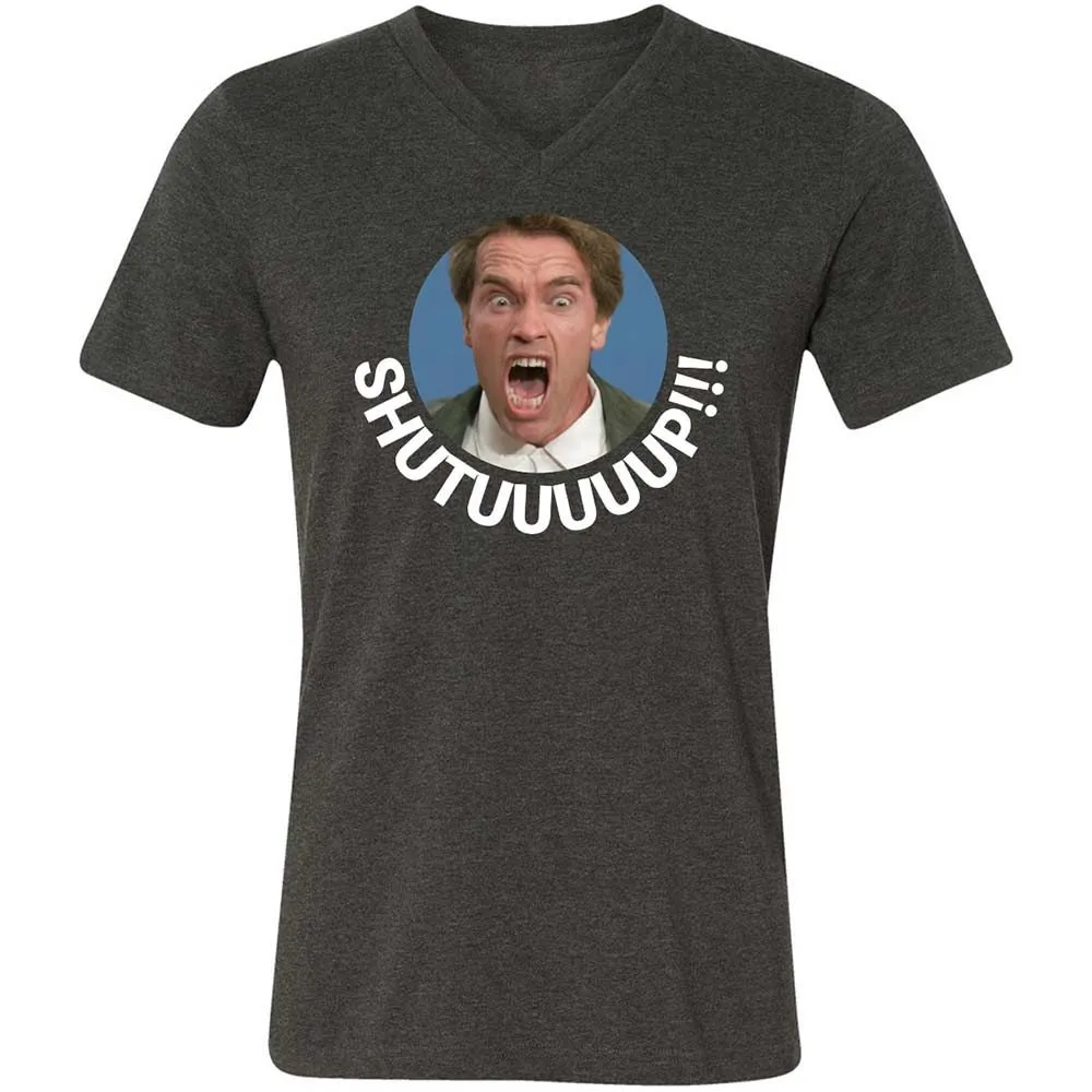 Unisex V-Neck T-Shirt - LFE3XA4A - Dark Grey Heather - 9