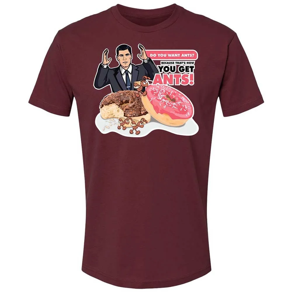 Do you want ants - Maroon - 10