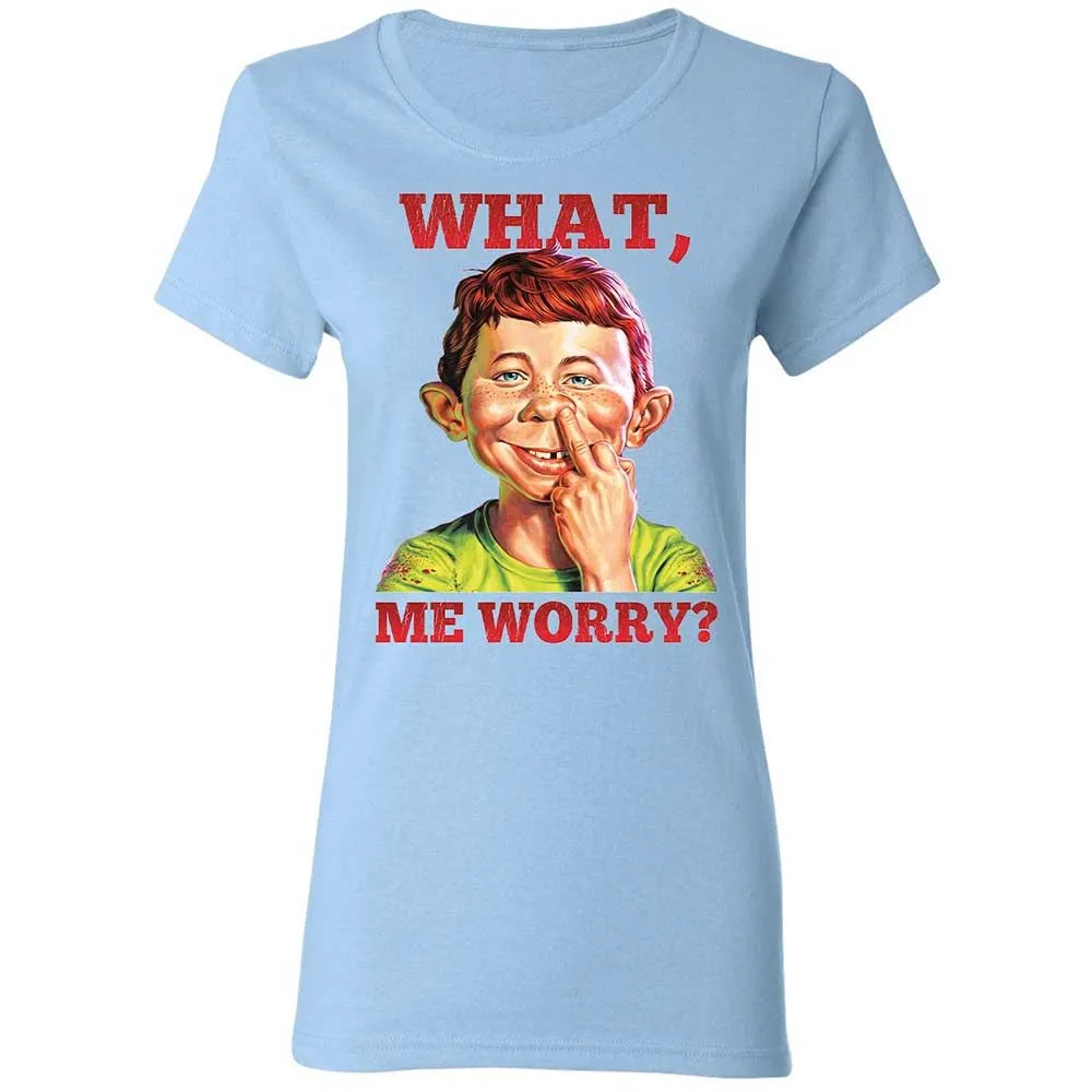 Women's T-Shirt - C6L7ZK68 - Light Blue - 6