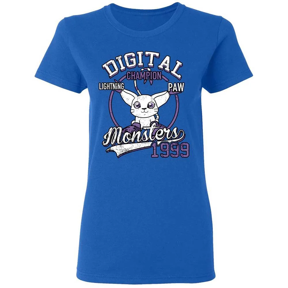 Women's T-Shirt - DZKYRWD7 - Royal - 3
