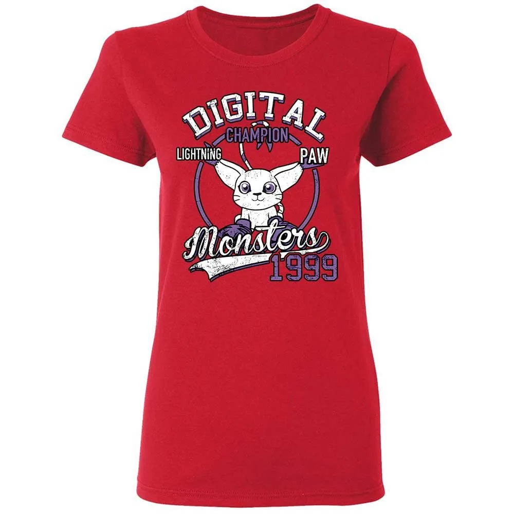 Women's T-Shirt - DZKYRWD7 - Red - 9