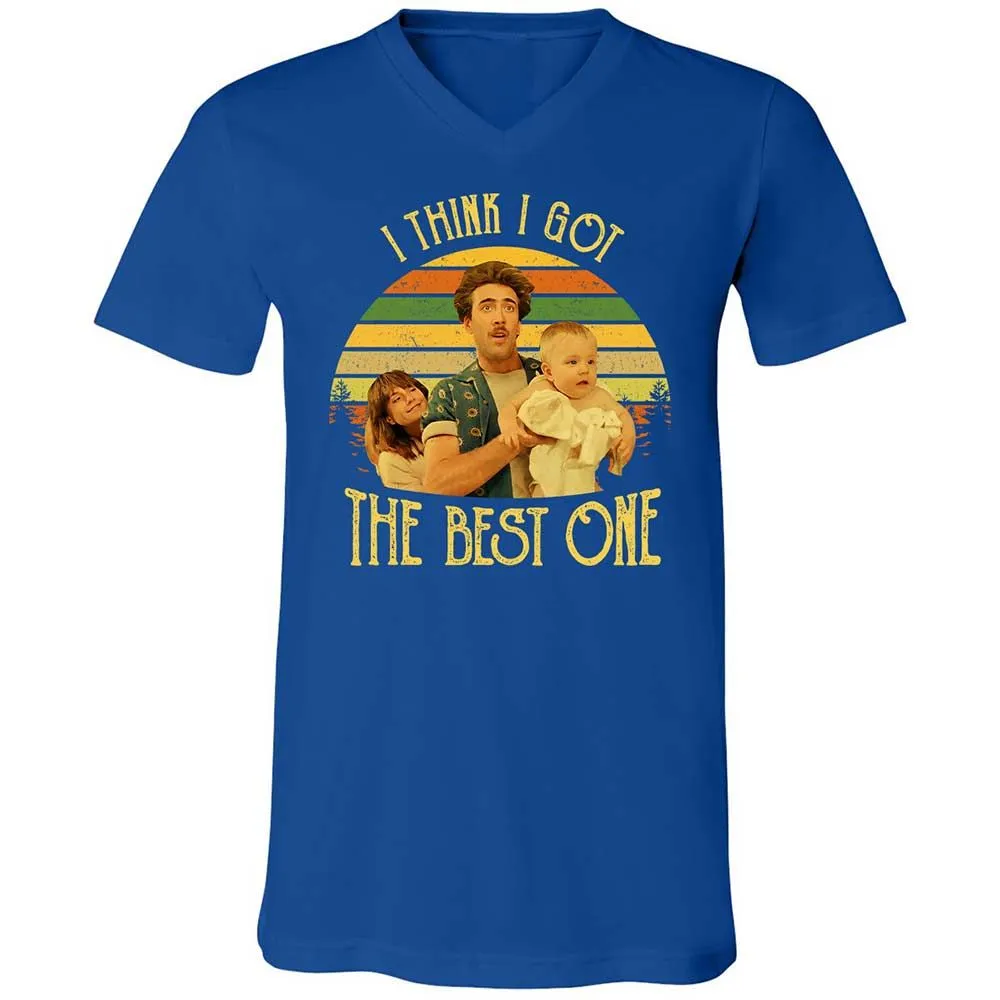 Unisex V-Neck T-Shirt - U8265BWB - True Royal - 4